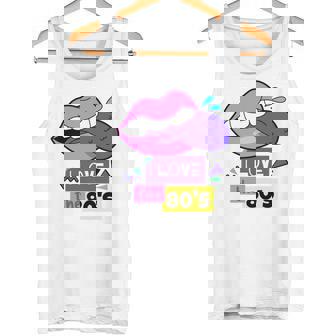 I Love The 80'S Nacida En Los Años 80 Para Los Fans De Los 80 Manga Larga Camiseta sin mangas - Regaloses