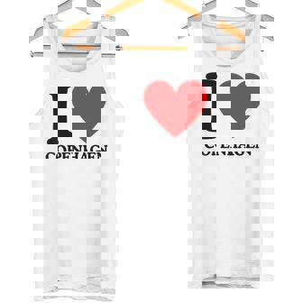 I Love Copenhagen I Heart Copenhagen Camiseta sin mangas - Regaloses
