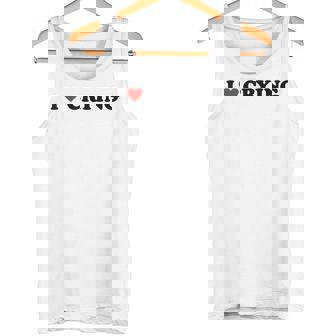 I Love Crying X Selflove Be Yourself Irony Tank Top - Geschenkecke