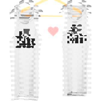 I Love Heart Lulu Nom Sur Un Débardeur e - Cadeauxyz