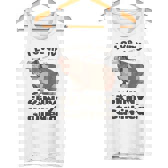 I Love My Skinny Cochon D'inde Sans Poils Débardeur e - Cadeauxyz