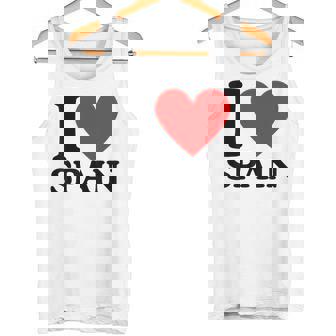 I Love Spain I Heart Spain Camiseta sin mangas - Regaloses