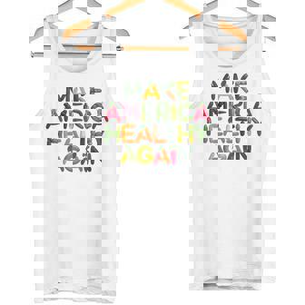 MAHA Make America Healthy Again DESIGN Is On The BACK Tank Top - Monsterry
