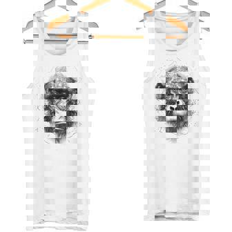 Mono Animal Zoológico Arte Mono Camiseta sin mangas - Regaloses