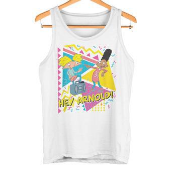 Nickelodeon Hey Arnold Gerald Best Friends Boombox Tank Top - Geschenkecke