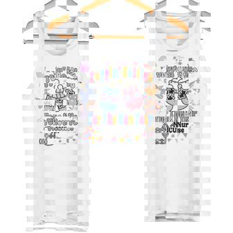 NICU Nurse New Years Eve Neonatal ICU Nurse Poppin Bottles Tank Top - Monsterry
