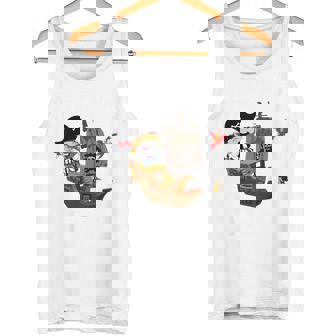 Niños 7 Años De Edad Pirata Fiesta De Cumpleaños Piratas Barco Arr 7Th Camiseta sin mangas - Regaloses