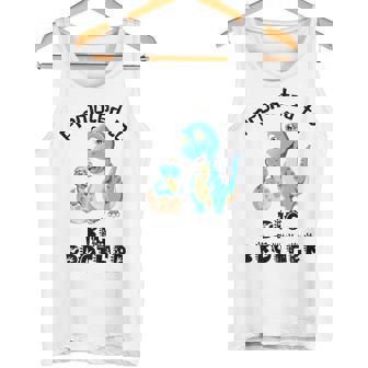 Niños Promocionado A Big Brother Boys Toddler Baby Trex Anuncio Camiseta sin mangas - Regaloses