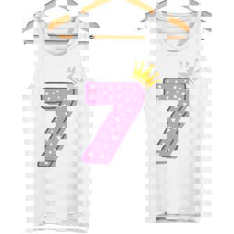 Niños Siete 7 Años 7 Regalos De Cumpleaños Feliz Cumpleaños Niña 7 Años Camiseta sin mangas - Regaloses