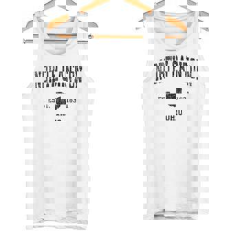 North Canton Ohio OH Vintage Sports Print Tank Top - Monsterry