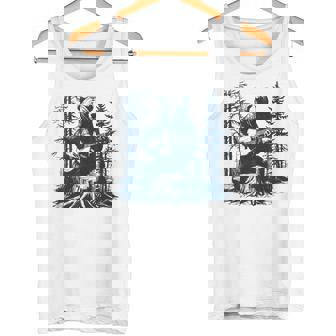 Oso Musical Toca La Guitarra Guitarrista Oso Camiseta sin mangas - Regaloses