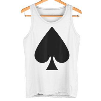 Pad Ass Card Game Playing Card Costume Fancy Dress Party Gray S Tank Top - Geschenkecke