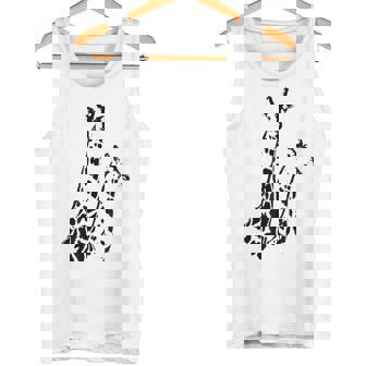 Paire De Girafe En Noir Et Blanc Pour Les Amateurs De Girafe Débardeur e - Cadeauxyz