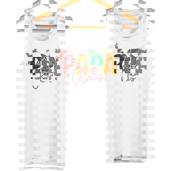 Papa Claus Christmas Xmas Reindeer Family Matching Pajamas Tank Top - Monsterry