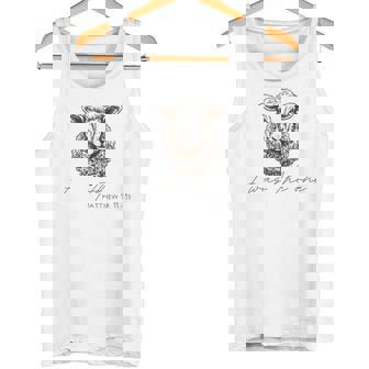 Parable Of The Lost Sheep With I Was The One Matthew Saying Tank Top - Monsterry