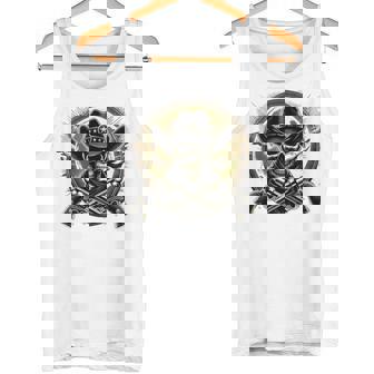 Pistolas De Calavera Deaquero De Outlaw Justice Para Amantes Del Oeste Manga Larga Camiseta sin mangas - Regaloses