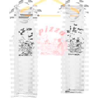 Pizza Liebe Pizzaschachtel Italiano Italien Fun Karton Pizza Tank Top - Geschenkecke