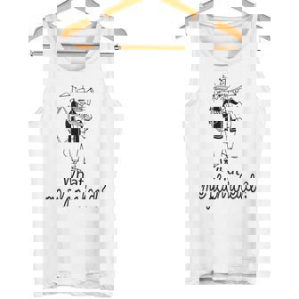 What Me Plan Ahead One Man Band Sketch Tank Top - Monsterry