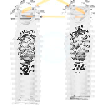 Polar Bear Plunge 2024 Skiing Lover Bear Snow Tank Top - Monsterry