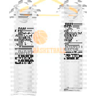 Proud Sister Of A 2025 Senior Basketball Graduate Grad 2025 Premium Tank Top - Monsterry