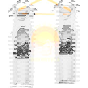 Regalo Motero Motera Moto Día Del Padre Madreintage Manga Larga Camiseta sin mangas - Regaloses