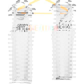 Registered Dietitian Nutritionist Dietary Food Dietitian Tank Top - Monsterry