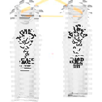 Reindeer Games Rudolf North Pole Christmas Tank Top - Monsterry