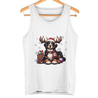 Rentier War Ausverkauft Berner Sennen Lustiges Weihnachts Tank Top - Geschenkecke