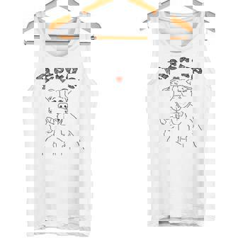 Rescue Dog And Cat Drawing Rescue Pet Pittie And Kitty Tank Top - Monsterry