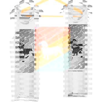 Retro Dachshund Dog Lovers intage Dachshund Tank Top - Seseable