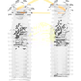 RV Retirees Camper Sunset Endless Vacation Camping Tank Top - Monsterry