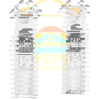 S De Cumpleañosintage De 1979 Para Hombre Manga Larga Camiseta sin mangas - Regaloses