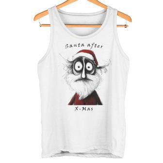 Santa After X-Mas Christmas Santa Fun Tank Top - Geschenkecke