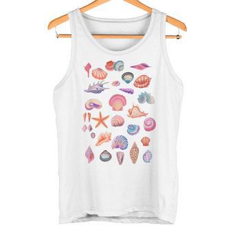 Shell Collector Seashell Beach Shelter Shell Shell Shell Tank Top - Geschenkecke