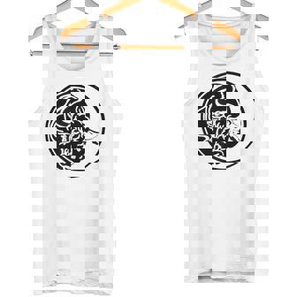 Silueta De Toro Negro En Estilo De Tatuaje Tribal Camiseta sin mangas - Regaloses