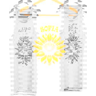 Sofia Hermoso Diseño De Girasol Para Niñas Con Nombre Sofia Manga Larga Camiseta sin mangas - Regaloses