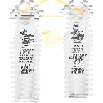 Sorry My Garter Snake Ate My Homework Garter Snake Tank Top - Monsterry