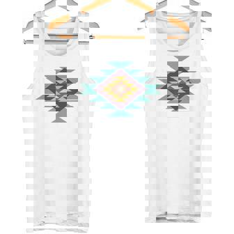 Southwest Native American Indian Tribal Pattern Tank Top - Monsterry