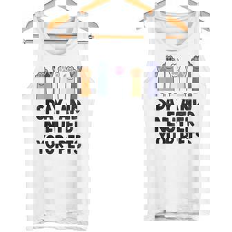 Spay And Neuter Your Pets Animal Rescue Cat Dog Tank Top - Monsterry