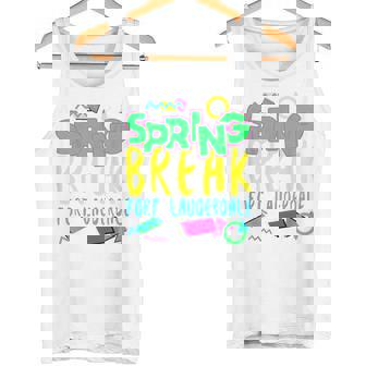 Spring Break Fort Lauderdale 90s Aesthetic T Shirt Tank Top - Monsterry
