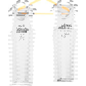 St John's Newfoundland And Labrador USA Skylines Tank Top - Monsterry