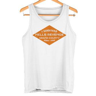 I Survived Hells Revenge Moab Utah T Tank Top - Monsterry