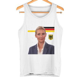 Team Alice For Germany Weidel 2025 Blue Tank Top - Geschenkecke