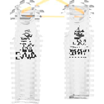 Team Emma Crown Motif Symbol Tank Top - Monsterry