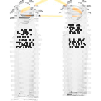 Team Frank Nombre Apellido Camiseta sin mangas - Regaloses