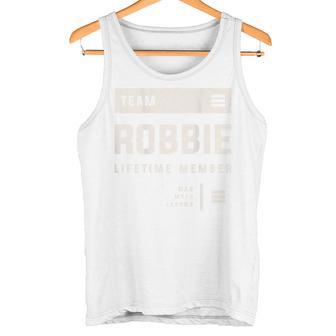 Team Robbie Lifetime Member Name Robbie Tank Top - Geschenkecke