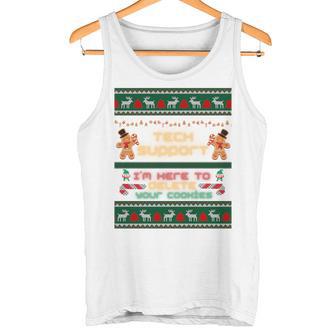 Tech Support Ich Bin Hier Um Ihre Cookies Zu Löschen Christmas Tank Top - Geschenkecke