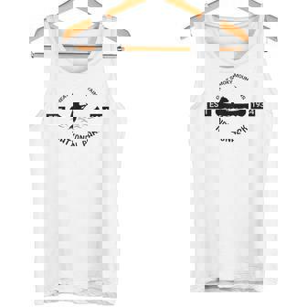 Tennessee Great Smoky Mountains National Park Bear Canoe Tank Top - Monsterry