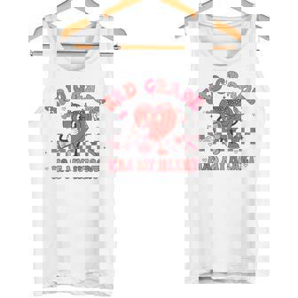 Third Grade Has My Heart Groovy Valentines Day Teacher Tank Top - Monsterry