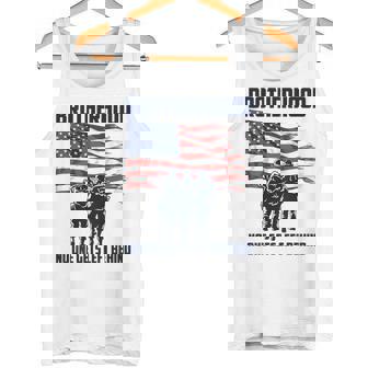 Veteran Brotherhood No One Left Behind Back Graphic Tank Top - Monsterry